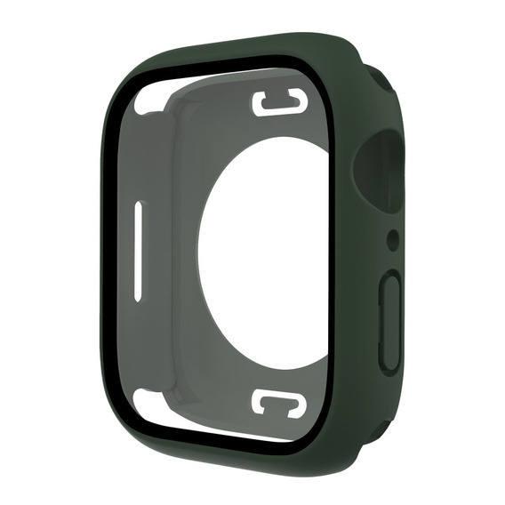 2w1 Etui + Szkło Hartowane do Apple Watch 7/8/9 45MM, Zielone