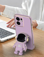 Etui do Oppo Reno 13F / Oppo Reno 13FS, Astronaut, fioletowe