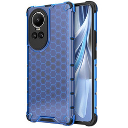 Etui Honeycomb do Oppo Reno 10 5G, pancerne, niebieskie