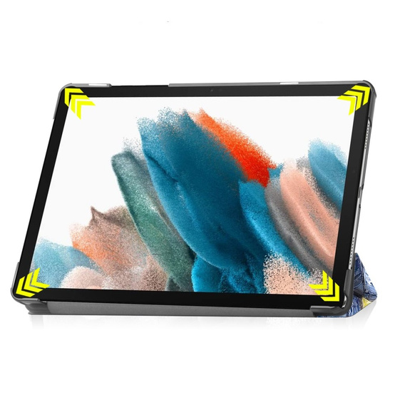 Etui do Samsung Galaxy Tab A9, Smartcase, painted pattern