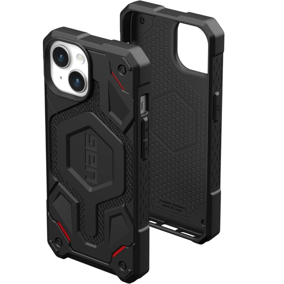 Etui Urban Armor Gear do iPhone 15 Plus, Monarch Pro Kevlar MagSafe, czarne