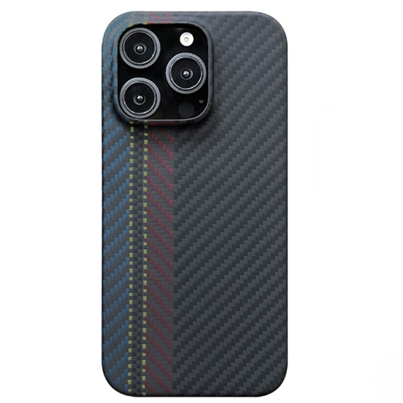Etui do iPhone 16 Pro, Aramid Fiber MagSafe, czarne 
