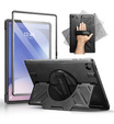 Etui Dexnor 360° z paskiem i uchwytem na rysik do Samsung Galaxy Tab A9+