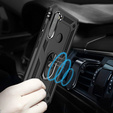 Etui pancerne do Xiaomi Redmi Note 8T, Nox Case Ring, czarne