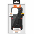 Etui Urban Armor Gear do iPhone 15 Pro, Monarch, Kevlar czarne