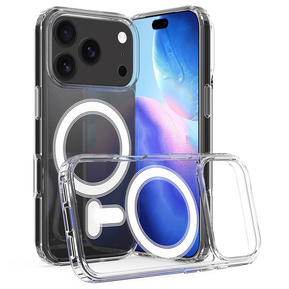Etui magnetyczne TPU + Akryl do iPhone 17 Pro Max