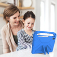 Etui dla dzieci do iPad 11" 2025 A16 (11 gen.) / iPad 10.9" 2022 (10 gen.), z uchwytem, niebieskie