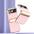 Etui do Samsung Galaxy Z Flip 4 5G, ElectroLeather, różowe