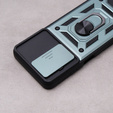 Etui pancerne do Realme C51, CamShield Slide, zielone