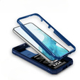 Etui pancerne do Samsung Galaxy S23 Plus, CamShield Slide, niebieskie