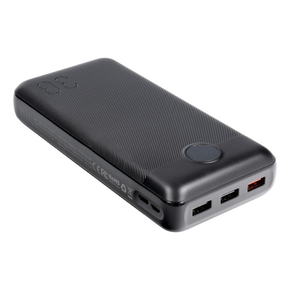 Powerbank VEGER L30 30000 mAh z szybkim ładowaniem PD 20W – Czarny