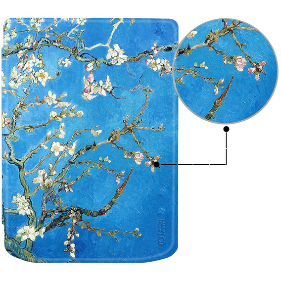 Etui do Pocketbook Verse / Verse Pro, Smartcase, sakura