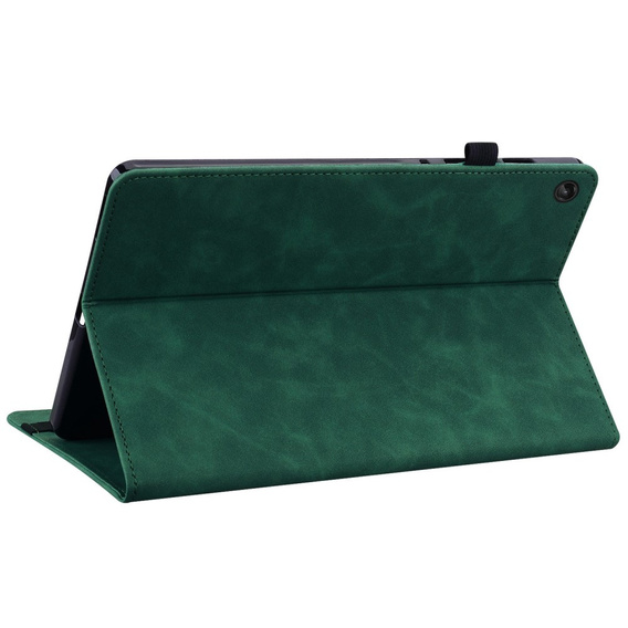 Etui do Lenovo Tab M10 10.1 Gen 3, Wallet Pen Slot, zielone