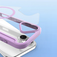 Etui Dux Ducis do iPhone 17, Skin X Pro,  z klapką, do MagSafe, fioletowe