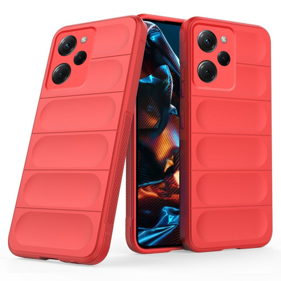 Etui do Xiaomi Poco X5 Pro 5G, Gaming Shockproof, czerwone