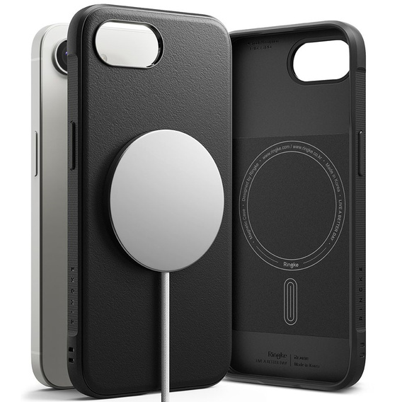 Etui Ringke do iPhone 16E, Onyx MagSafe, czarne