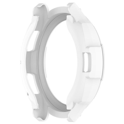 Etui z nakładką bezel ring do Samsung Galaxy Watch 6 Classic 47mm, Białe