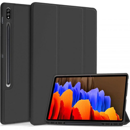 Etui do Samsung Galaxy Tab S7 FE 5G 12.4 T730 / T736B, Smartcase z miejscem na rysik, czarne