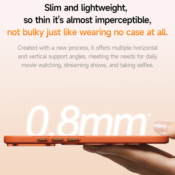 Etui SULADA z MagSafe do iPhone 17 Pro Max