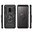 Etui pancerne do Samsung Galaxy S9, Nox Case Ring, czarne