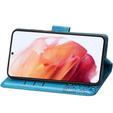 Etui z klapką do Motorola Edge 50 Neo / Motorola ThinkPhone 25, Butterfly, niebieskie