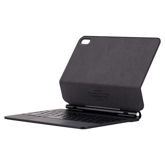 Etui z klawiaturą do iPad 11" 2025 A16 (11 gen.) / iPad 10.9" 2022 (10 gen.), Magnetic Keyboard Touchpad, czarne