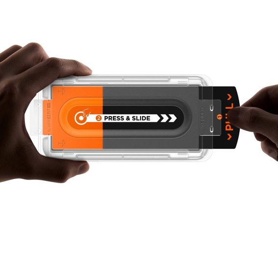 Szkło do etui + Aplikator Spigen do Samsung Galaxy Z Fold7, Glas.tr EZ Fit Pro HD 2-Pack