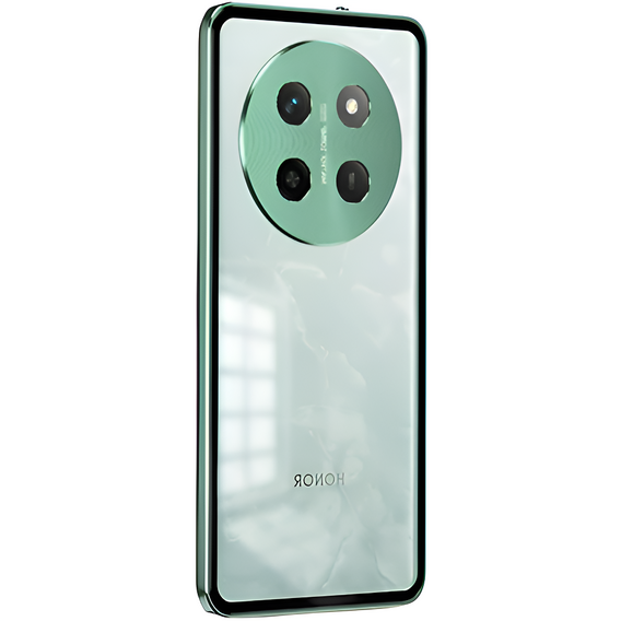Etui do Honor Magic 7 Lite, Frame Case, zielone
