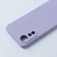 Etui do Oppo A78 4G, Silicone Lite, fioletowe