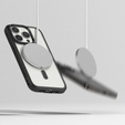 Etui Ringke do iPhone 15 Pro, Fusion Bold MagSafe, matowe przezroczyste / czarne