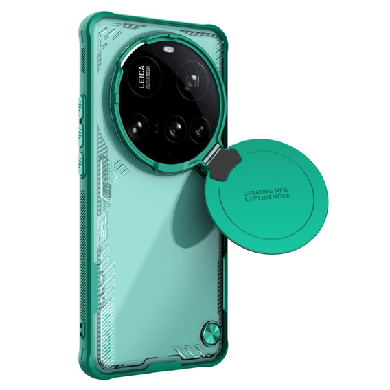 Etui do Xiaomi 15 Ultra, pancerne Nillkin, Icelade Prop, zielone