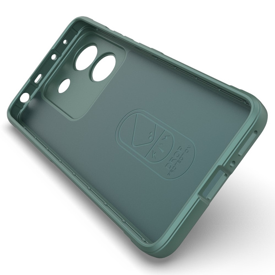 Etui do Xiaomi Poco M7 Pro 5G, Gaming Shockproof, zielone