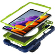 Pancerne etui do Xiaomi Redmi Pad 2 z podstawką i paskiem – granatowo-zielone