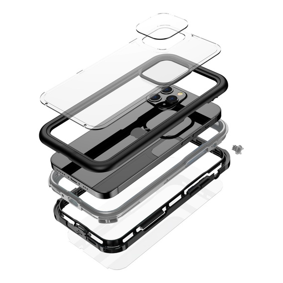 Etui Waterproof IP67 Case do iPhone 12 mini / 13 mini, wodoszczelne, do nurkowania
