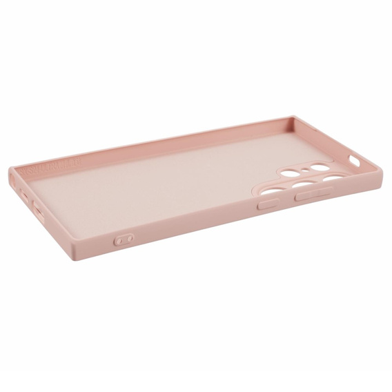Etui do Samsung Galaxy S24 Ultra, Silicone Lite, różowe