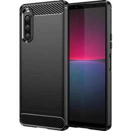 Etui do Sony Xperia 10 V, Karbon, czarne