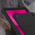 Etui pancerne do T-Mobile T Tablet 2 5G, Impact Armour, czarne