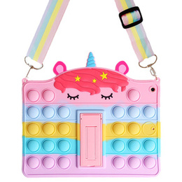 Etui dla dzieci do iPad 9.7" 2018/2017 (6/5 gen.), Bubble, wielokolorowe