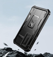 Etui pancerne do Samsung Galaxy S24, Dexnor Full Body (Two Frames), czarne