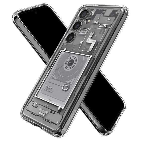 Etui Spigen do Samsung Galaxy S24, Ultra Hybrid, Zero One, białe
