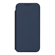 Etui Dux Ducis do iPhone 17 Air, Skin Pro, z klapką, z miejscem na kartę, granatowe