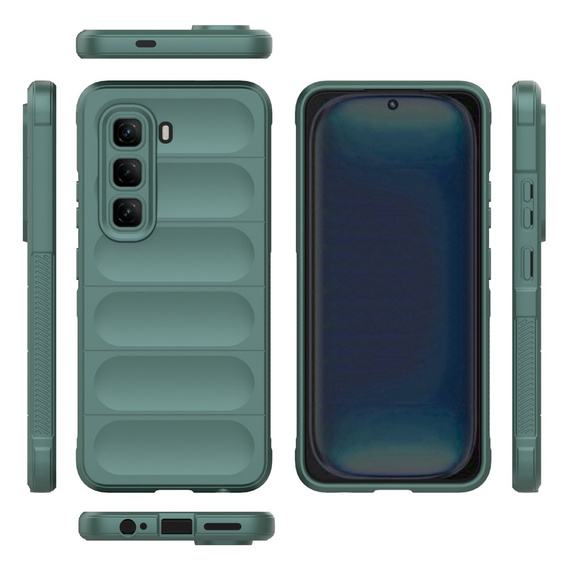 Etui do Infinix Hot 50 Pro 4G, Gaming Shockproof, zielone