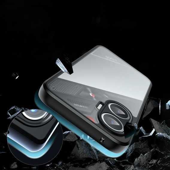 Etui Fusion Hybrid przezroczyste do Xiaomi Poco F7 5G