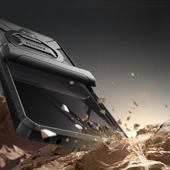 Etui Tongate MECH z MagSafe do Samsung Galaxy Z Flip7 FE / Z Flip6, zielone