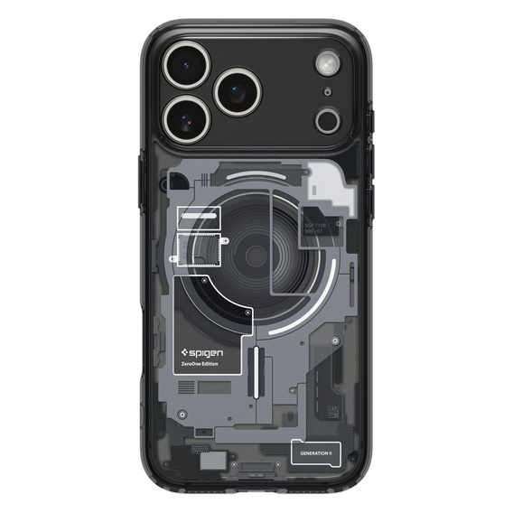 Etui Spigen do iPhone 17 Pro Max, Ultra Hybrid Mag MagSafe, Neo One - Black