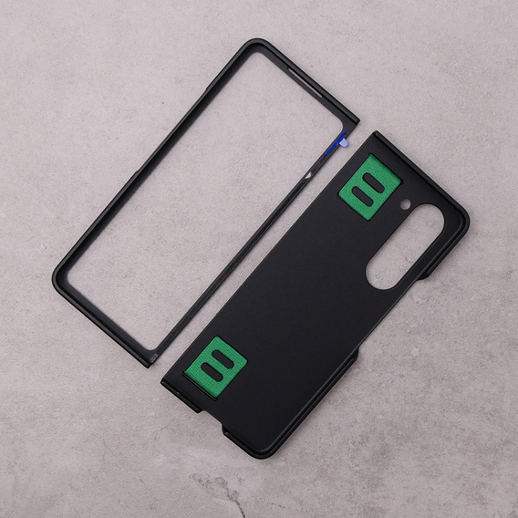 Etui do Samsung Galaxy Z Fold5 5G, z rączką, czarne