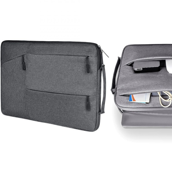Etui Torba Pocket na laptop / do MacBook Air / Pro 13 / 14, pokrowiec szary