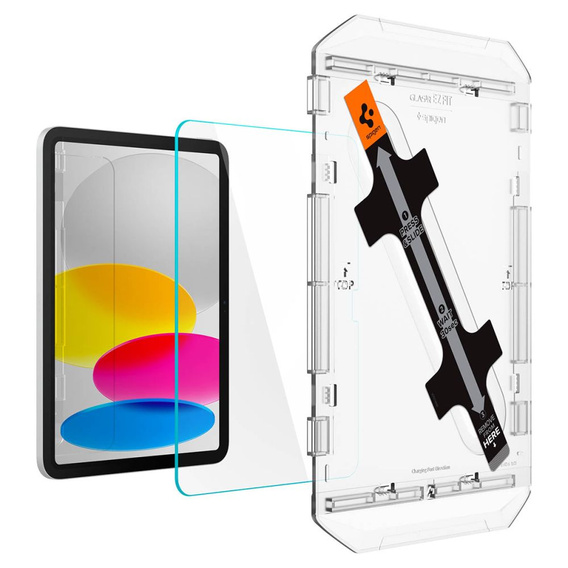 SPIGEN Szkło Hartowane do iPad 11" 2025 A16 (11 gen.) / iPad 10.9" 2022 (10 gen.), Glas.TR EZ Fit