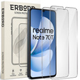 2x Szkło Hartowane ERBORD 9H Hard Glass do Realme Note 70T 4G – codzienna ochrona w eleganckim wydaniu