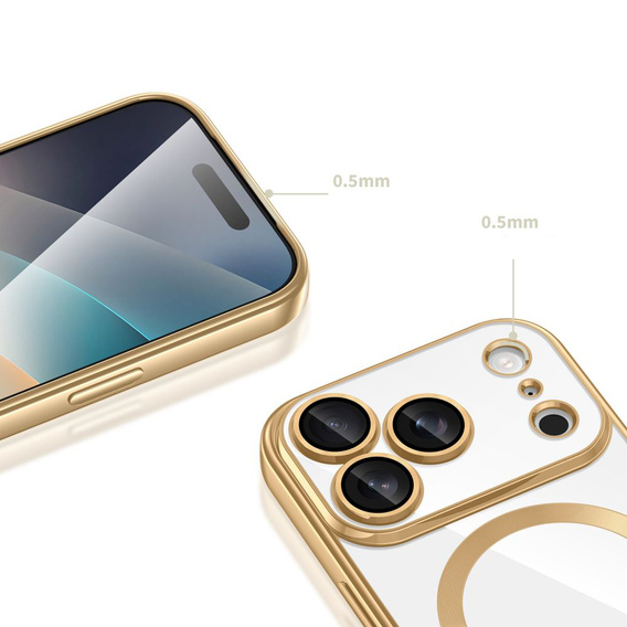 Etui magnetyczne z ochroną obiektywu do iPhone 17 Pro